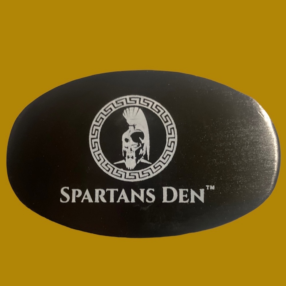 SPARTAN’S DEN BEARD/MUSTACHE COMB & BRUSH SET - NEW, IN ORIGINAL BOXES! ELEGANT!